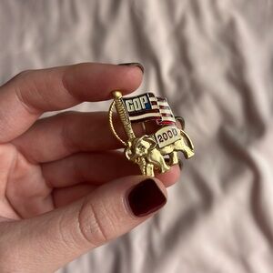 Vintage Grand Ole Party 2000 Enamel Pin